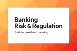 banking risk and regulation logo