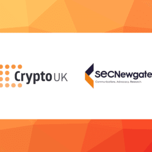 Logos: CryptoUK, SEC Newgate