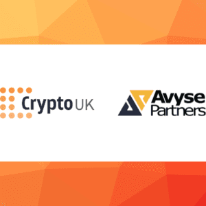 Logos: CryptoUK, Avyse Partners