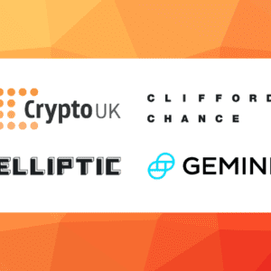 Logos: CryptoUK, Clifford Chance, Elliptic, Gemini