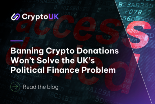 Banning Crypto Donations Won’t Solve the UK’s Political Finance Problem
