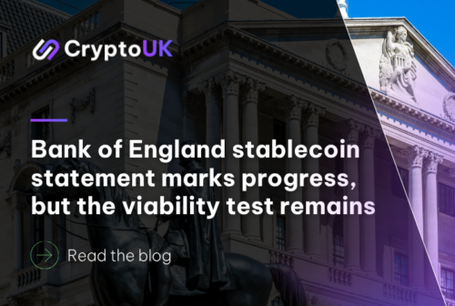 Bank of England stablecoin statement marks progress, but the viability test remains