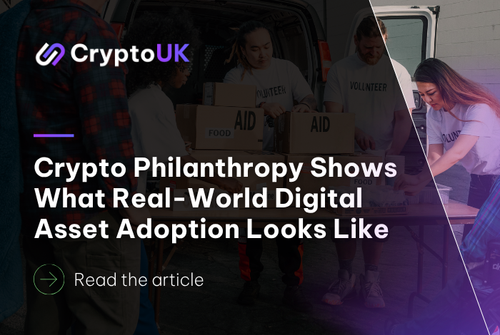 Crypto Philanthropy Shows What Real-World Digital Asset Adoption Looks Like - Read the article