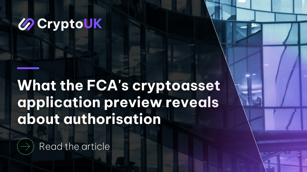 What the FCA's cryptoasset application preview reveals about authorisation - Read the article