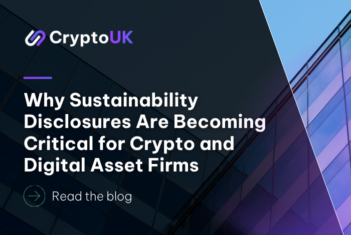 Why Sustainability Disclosures Are Becoming Critical for Crypto and Digital Asset Firms