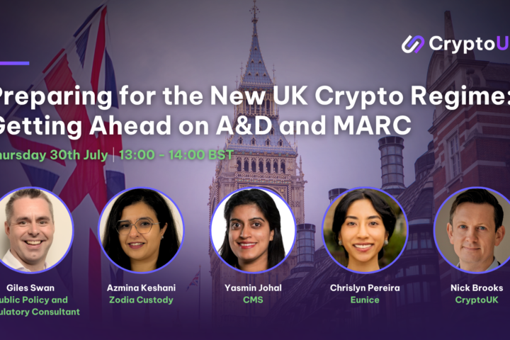 Preparing for the New UK Crypto Regime Getting Ahead on A&D and MARC